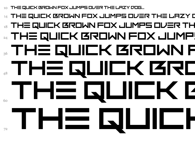 Thumbs Down font waterfall